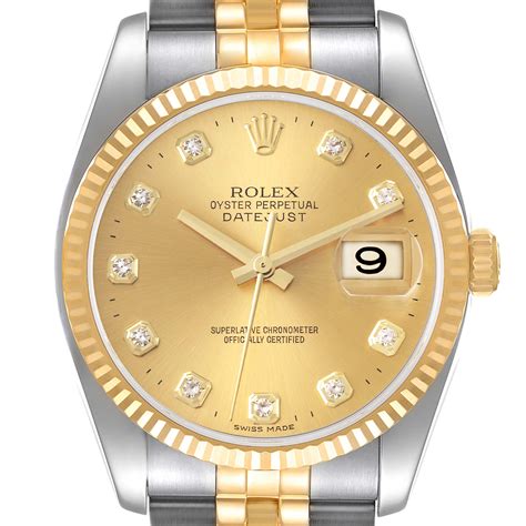 Rolex datejust yellow gold